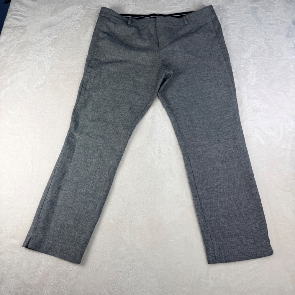 KUT from the Kloth Diana Grey Textured Dress Pants Size 16 SB11801